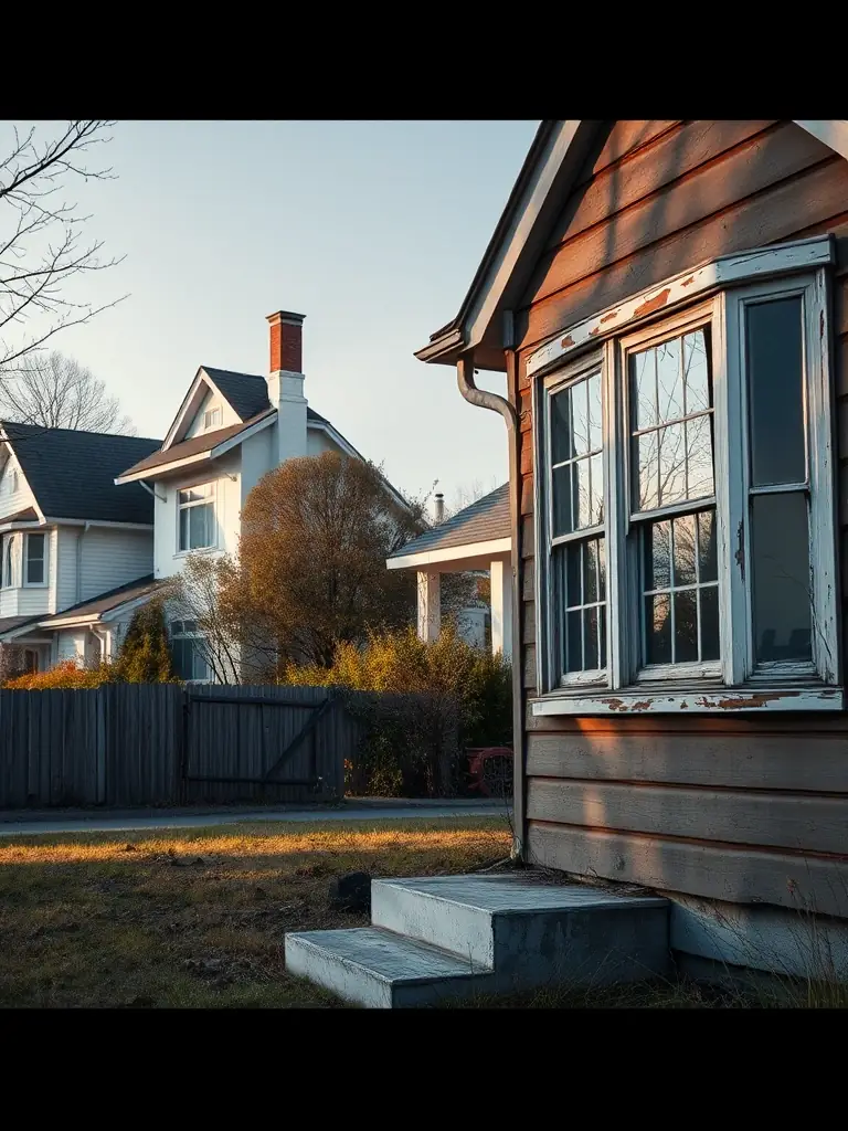 A home with significant damage from a recent storm, emphasizing the need for professional storm recovery services.